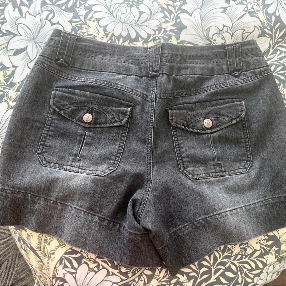 Chic Black Denim Shorts for Women
